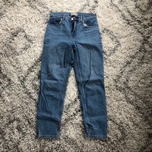 High waisted cheeky Everlane jeans